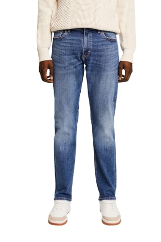 ESPRIT Herren 014EE2B326 Jeans, 902/BLUE MEDIUM WASH, 32W x 30L