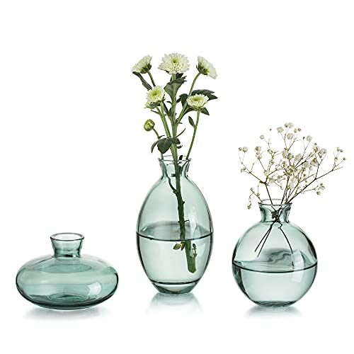 Kleine Vasen Für Tischdeko Vintage Handmade, 3 Teilig Mini Vase...