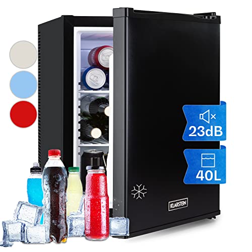 Klarstein Mini Kühlschrank für Zimmer, 40L Mini-Kühlschrank...