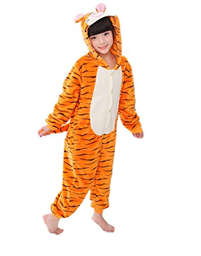 Kigurumi Pyjamas Tiere Kinder Overall Kostüm Karneval Halloween...