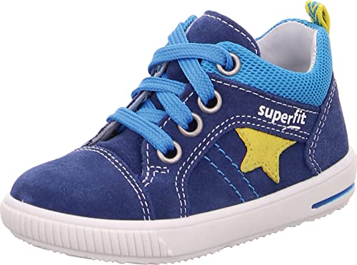 Superfit Unisex Kinder Moppy Lauflernschuh, BLAU/BLAU, 25 EU