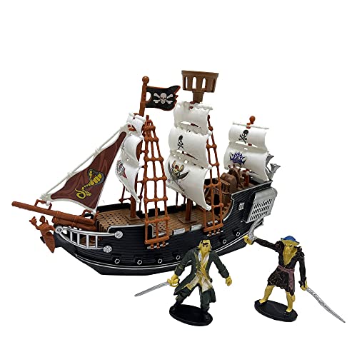 Ram® Piraten-Figuren für Kinder, Schiff mit Kanone