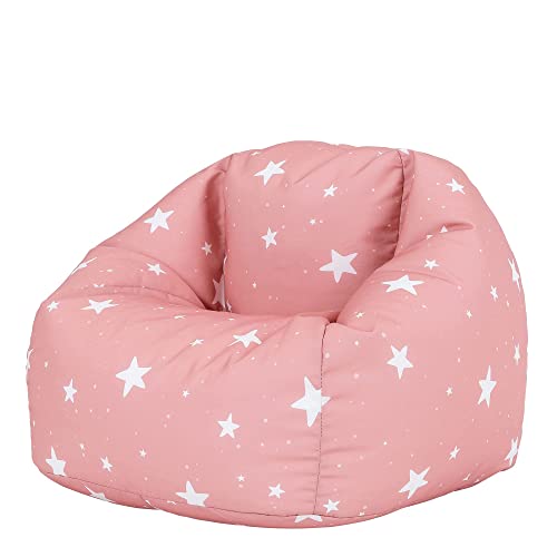 Icon Sitzsack Sessel für Kinder „Sternenklar“, Rosa,...