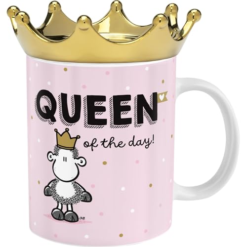 Sheepworld Tasse Krone mit Motivdruck 'Queen' | Kaffeetasse,...