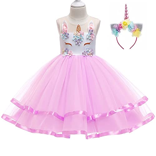 Tante Tina Einhorn Prinzessin Kleid Karneval Kostüm für...