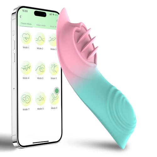 Tragbarer klitoris Vibrator Stimulator für Sie - Leise Höschen...