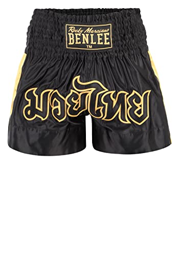BENLEE Rocky Marciano Herren Goldy Boxhose, Black/Gold, L