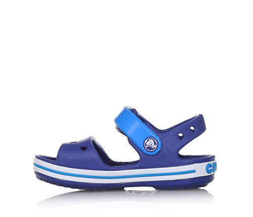 Crocs unisex-child Crocband Sandal Sandal, Cerulean Blue/Ocean,...