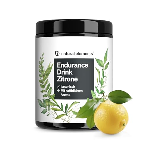 Endurance Drink Zitrone – 600g Isotonisches Getränkepulver –...