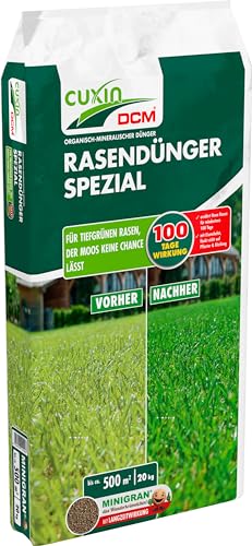 CUXIN DCM Rasendünger Spezial - Langzeit Rasendünger - In...