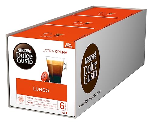 NESCAFÉ Dolce Gusto Lungo Kaffeekapseln (100 Prozent Arabica...