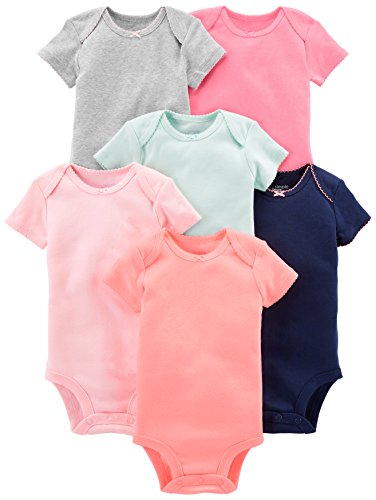 Simple Joys by Carter's Baby Mädchen 6-Pack Short-Sleeve...