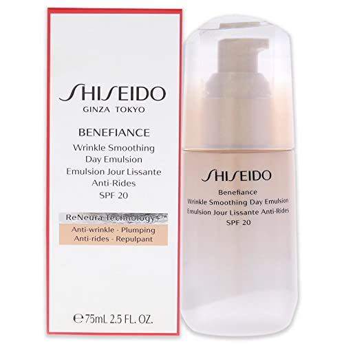 Shiseido Benefiance Wrinkle Smoothing Day Emulsion Spf20 75 Ml -...