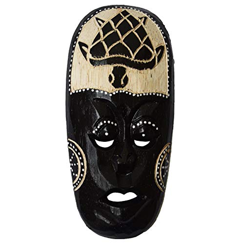 Simandra Afrikanische Maske aus Holz - bemalt - klein Version 1...