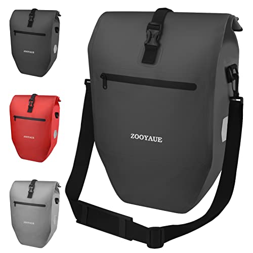ZOOYAUE Fahrradtasche für Gepäckträger 28L, Wasserdicht...
