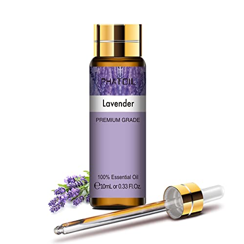 PHATOIL Lavendelöl 10ml, Ätherische Öle für Diffuser,...
