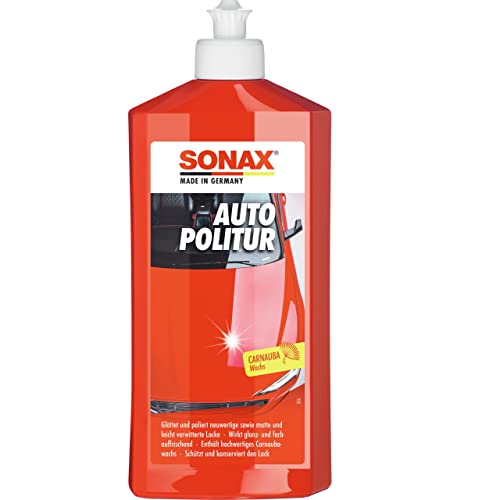 SONAX AutoPolitur (500 ml) für neuwertige, matte und leicht...