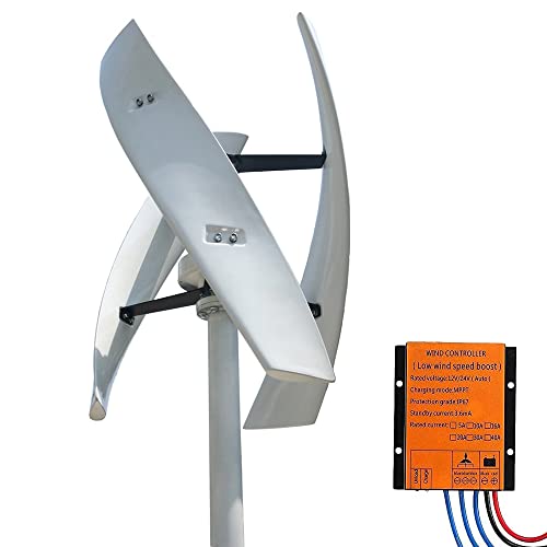 800W Vertical Windkraftanlage Helix-Magnetschwebachse Achse...