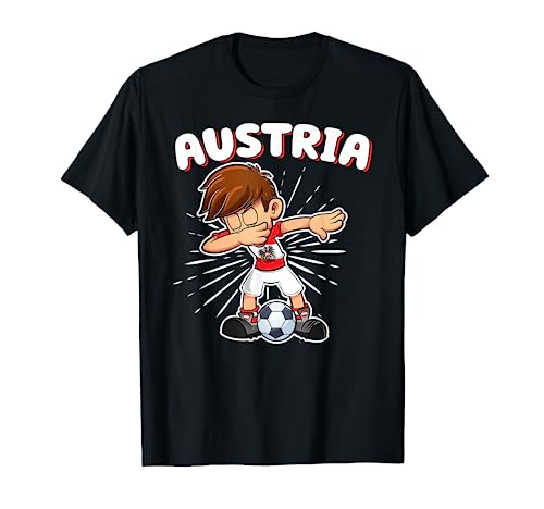 Österreich Austria Dabbing Fußball Junge Trikot Kinder Fan...
