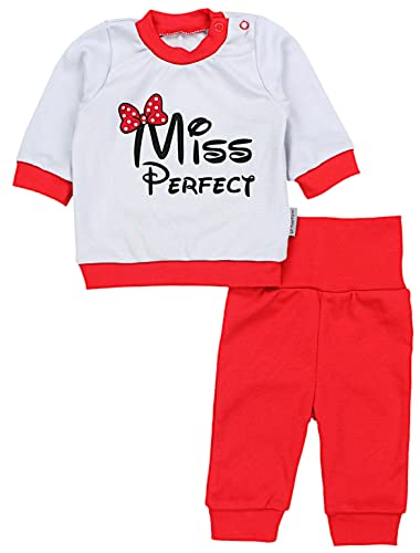 TupTam Baby Mädchen Outfit Langarmshirt mit Print Spruch...