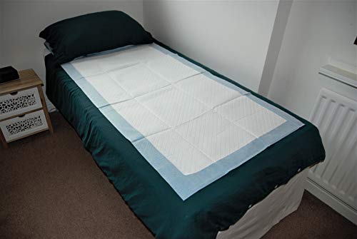 20 Einweg Inkontinenzunterlagen für Betten, Größe XL, 150 x 80...