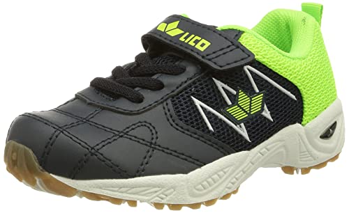 Lico Refugio VS Hallenturnschuh, Marine/Lemon, 39 EU