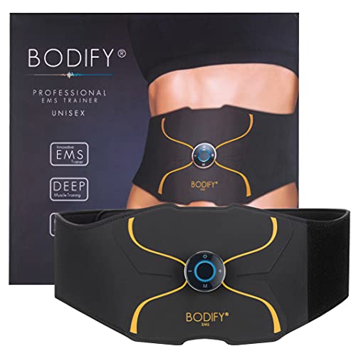 Bodify® EMS Bauchtrainer Pro - Gezielte Stimulation der Bauch...