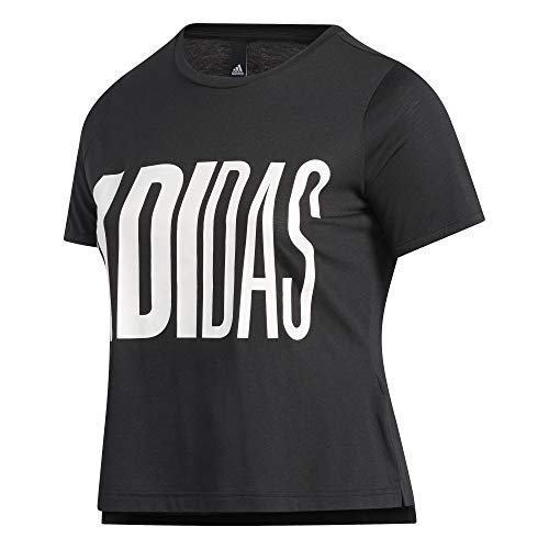 adidas Damen UNIV Tee I 1 W T-Shirt, Negro, 2X