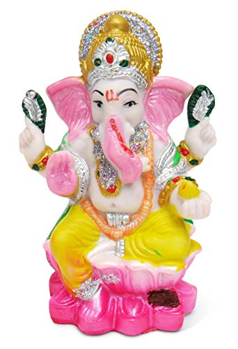 Purity Style Lebendige Ganesha-Statue aus Kunstharz –...