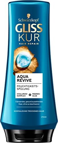 Gliss Spülung Aqua Revive (200 ml), Haarspülung bietet eine...