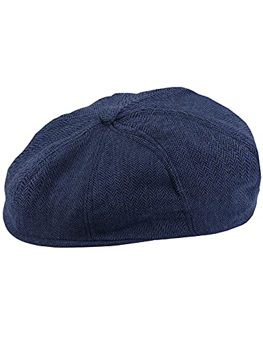 mintgreen Schiebermütze Kinder, Baby Jungen Fischgrät Tweed...