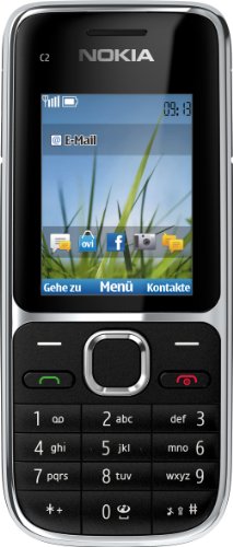 Nokia C2-01, unlocked, 46 MB, Handy (Ohne Branding, 5,1 cm (2...