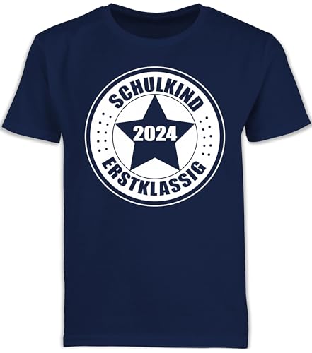 Kinder T-Shirt Jungen - Einschulung Junge - Schulkind 2024 -...