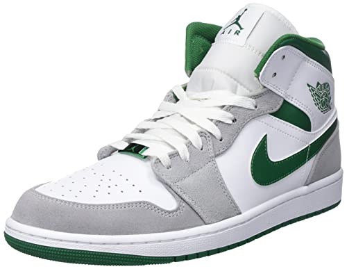Nike Men's Air Jordan 1 Mid SE Schuhe für Herren, Grau - Court,...
