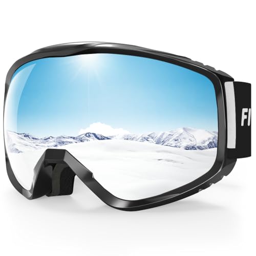 Findway Skibrille Erwachsene für Herren Damen, Snowboardbrille...