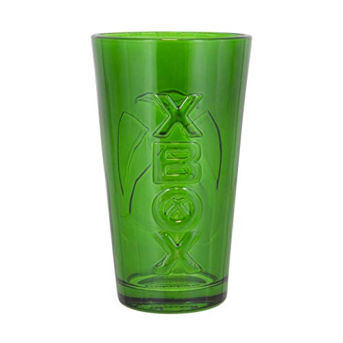 Microsoft XBOX Glas Logo transparent/grün, 100 % Glas,...