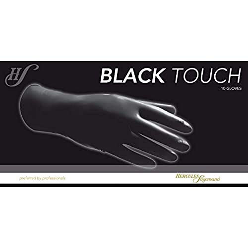 Hercules Sägemann Spezial-Schutz-Handschuhe für Friseure Black...