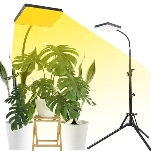 FECiDA Pflanzenlampe LED mit Ständer, UV-IR Vollspektrum...
