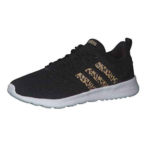 adidas Damen QT Racer 2.0 Sneaker, Core Black/Hazy Beige/Grey, 38...