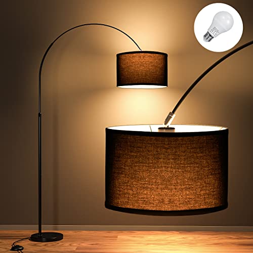 Modlicht Bogenlampe Wohnzimmer Stehlampe JASMIN I Inklusive LED...