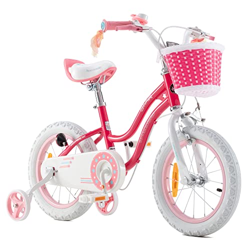 RoyalBaby Stargirl Kinderfahrrad Mädchen Fahrrad mit...