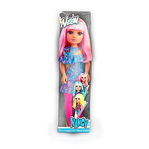 NANCY - Neon Pink, Puppe mit auffallend neon-pinkem Haar, mit...