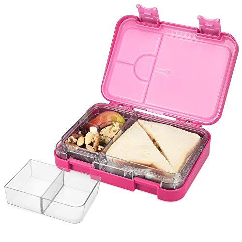 Navaris Bentobox Lunchbox Brotdose Vesperbox - auslaufsicher mit...