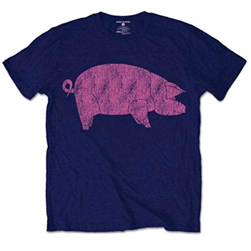 Pink Floyd Animals Pig AWBDG Blue offiziell Männer T-Shirt...