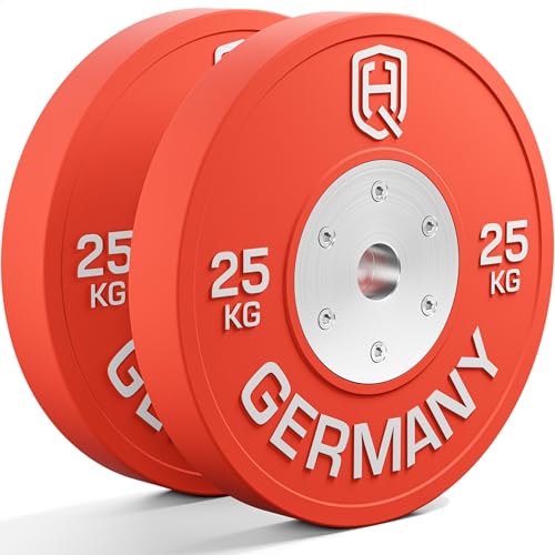 HQ Germany® Competition Bumper Plates 50mm | Paar/Set | 5-25kg |...