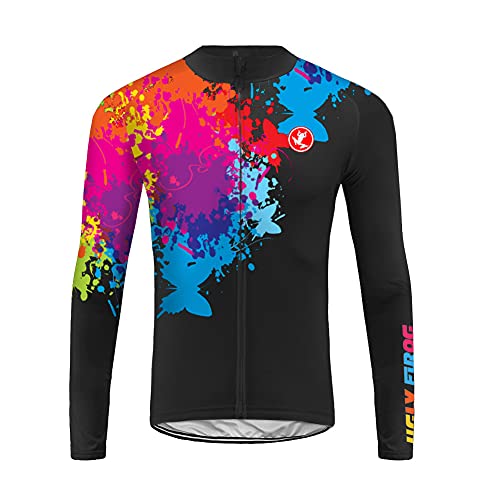 UGLY FROG Winter Jersey Thermisches Fahrradtrikot Vlies Thermo...