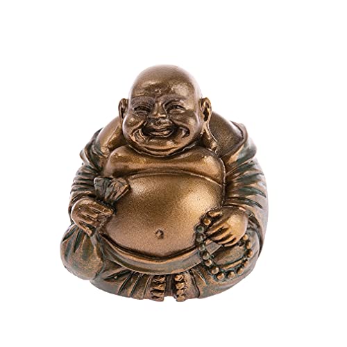 6 Figuren Lachender Buddha, Figur reichlich