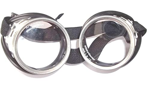 SW Schraubringbrille mit klaren Sicherheitsgläsern