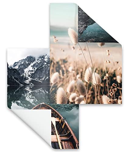 Heimlich® Premium Poster Set 50x70 cm | Beidseitig Bedruckt |...