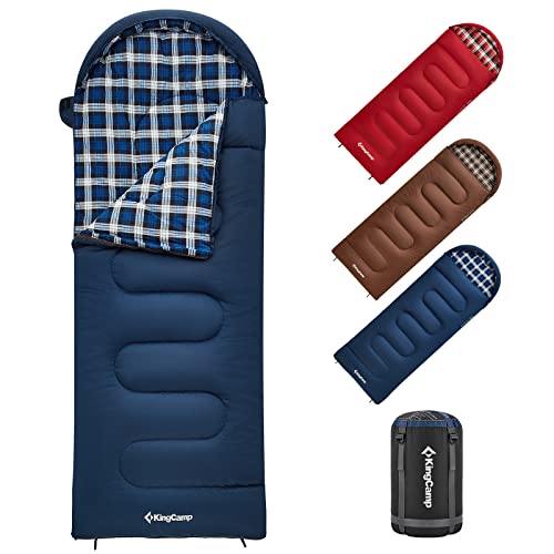 KingCamp Kinderschlafsack Schlafsack Winter Warmer...